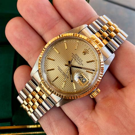 rolex datejust perpetual gold|vintage rolex datejust 36mm.